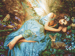 Cross stitch kit Spring Fairy - Leti Stitch