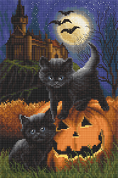 Cross stitch kit Did we scare you? - Leti Stitch