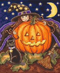 Borduurpakket Pumpkin Girl - Leti Stitch