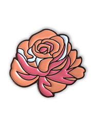 Needle Minder Tea Rose - Leti Stitch