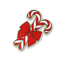 Needle Minder Candy Cane - Leti Stitch