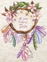 Borduurpatroon All your Dreams are Possible - Leti Stitch