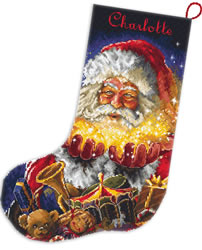 Borduurpakket Christmas Miracle Stocking - Leti Stitch