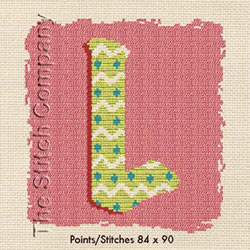 Cross Stitch Chart L - LiliPoints