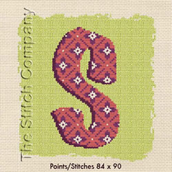 Cross Stitch Chart S - LiliPoints
