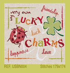 Borduurpatroon Lucky Charms - LiliPoints