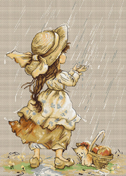 Cross Stitch Kit Summer Rain - Luca-S