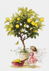Cross Stitch Kit Lemons - Luca-S