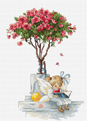 Cross Stitch Kit The Roses - Luca-S