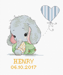 Cross stitch kit Baby - Luca-S