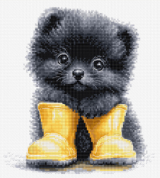 Cross stitch kit The Little Adventurer - Luca-S