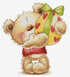 Cross stitch kit Surprise Egg - Luca-S