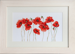 Borduurpakket Poppies - Luca-S