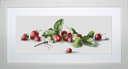 Cross Stitch Kit Etude with Strawberries - Luca-S