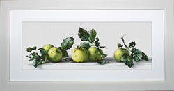 Cross Stitch Kit Still Life with Apples - Luca-S
