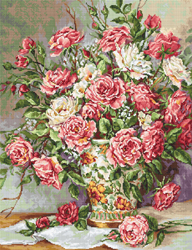 Cross stitch kit Posies for the Princess - Luca-S