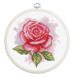 Cross stitch kit Rose Aroma - Luca-S