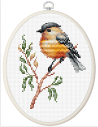 Cross stitch kit Bird On The Branch - Luca-S