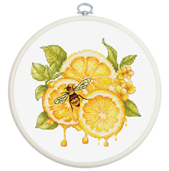 Cross stitch kit The Lemon Juice - Luca-S