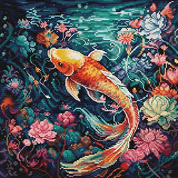 Cross stitch kit Sea Life - Luca-S