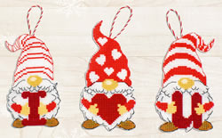 Borduurpakket Gnomes of Valentine's Day - Luca-S