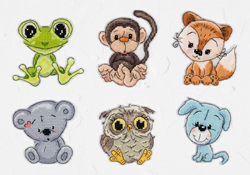 Cross stitch kit Friends 1 - Luca-S