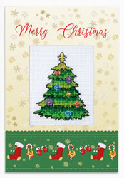 Cross stitch kit Merry Christmas - Luca-S