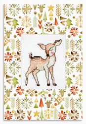Cross stitch kit Deer - Luca-S