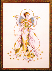 Cross Stitch Chart June's Pearl Fairy - Mirabilia Designs