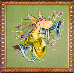Cross stitch chart Lilly of the Woods - Mirabilia Designs