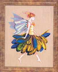 Borduurpatroon The Feather Fairy - Mirabilia Designs