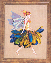 Cross Stitch Chart The Feather Fairy - Mirabilia Designs