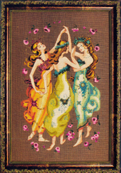 Cross Stitch Chart Circle of Friends - Mirabilia Designs