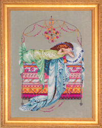 Cross Stitch Chart Sleeping Princess - Mirabilia Designs