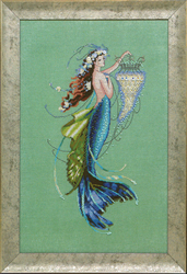 Cross Stitch Chart Siren and the Shipwreck - Mirabilia Designs