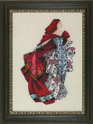 Cross stitch chart Red  - Mirabilia Designs