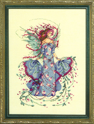 Borduurpatroon October Opal Fairy - Mirabilia Designs