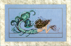 Cross Stitch Chart Mermaid Undine - Mirabilia Designs
