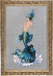 Borduurpatroon Aphrodite Mermaid - Mirabilia Designs
