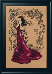 Cross stitch chart Lady of Mystery  - Mirabilia Designs