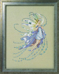 Cross stitch chart December Blue Topaz - Mirabilia Designs