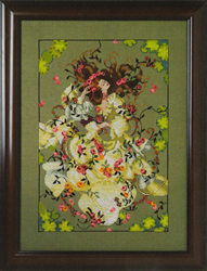 Cross stitch chart Ophelia - Mirabilia Designs