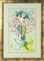 Borduurpatroon Twisted Mermaids - Mirabilia Designs
