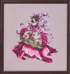 Borduurpatroon Pretty in Pink - Mirabilia Designs