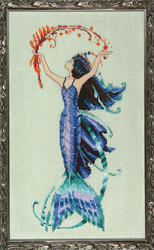 Cross Stitch Chart Petite Mermaid Collection - Sea Flora - Mirabilia Designs