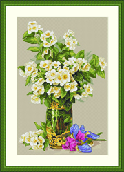 Cross Stitch Kit Sweet-scented Bouquet - Merejka