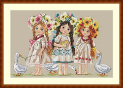 Cross Stitch Kit Friends - Merejka