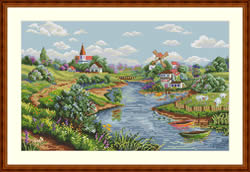 Cross Stitch Kit Spring View - Merejka