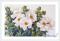 Cross stitch kit Garden Beauties - Merejka