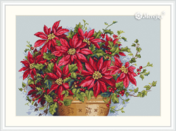 Cross stitch kit Poinsettia - Merejka